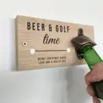 Beer & Golf Time (20x10cm)