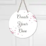 Create Your Own Wedding Aisle Sign