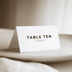 Place Card Fron